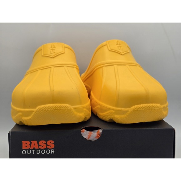 BASS OUTDOOR Men's Comfy Field Slide Slipper - SIZE M5 W6 - OLD GOLD - Picture 3 of 13